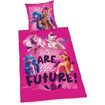 My Little Pony Bettwäsche - Pink, Weiß, Bunt - 70x90+140x200 cm My Little Pony Bettwäsche - Pink, Weiß, Bunt - 70x90+140x200 cm