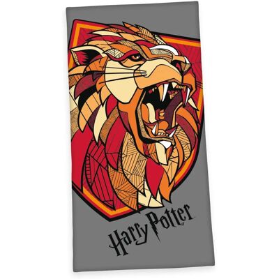Asciugamano Harry Potter Gryffindor Herding 70x140cm Asciugamano Harry Potter Gryffindor Herding 70x140cm
