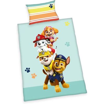 Herding Paw Patrol Linge de lit bébé - Ensemble de lit en coton réversible Herding Paw Patrol Linge de lit bébé - Ensemble de lit en coton réversible