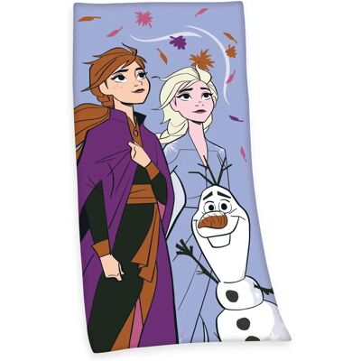 Asciugamano per bambino Disney Frozen 2 - Velluto di cotone assorbente 75x150cm Asciugamano per bambino Disney Frozen 2 - Velluto di cotone assorbente 75x150cm
