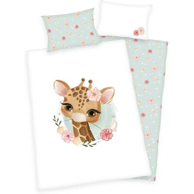 Herding Baby Beddengoed - Giraffe, Omkeerbaar, 2 stuks Herding Baby Beddengoed - Giraffe, Omkeerbaar, 2 stuks