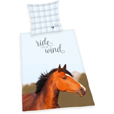 Herding - Young Collection Pferde - Motivo cavallo - 135x200 - Biancheria Herding - Young Collection Pferde - Motivo cavallo - 135x200 - Biancheria
