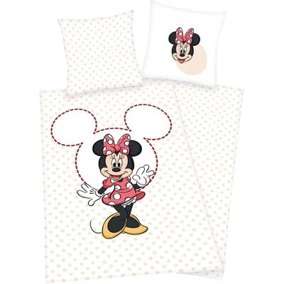 Herding - Disney Minnie Mouse - 135x200 cm - 80x80 cm - Bettwäsche Herding - Disney Minnie Mouse - 135x200 cm - 80x80 cm - Bettwäsche