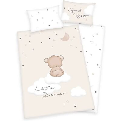 Herding Ensemble de Draps Bébé - Little Dreamer - Réversible, 100% Coton Herding Ensemble de Draps Bébé - Little Dreamer - Réversible, 100% Coton