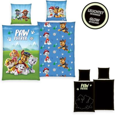 Dětské povlečení Paw Patrol se svítícím ve tmě - 140x200cm Dětské povlečení Paw Patrol se svítícím ve tmě - 140x200cm
