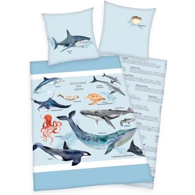 Herding 4459289077 Ropa de cama infantil - Criaturas marinas Herding 4459289077 Ropa de cama infantil - Criaturas marinas