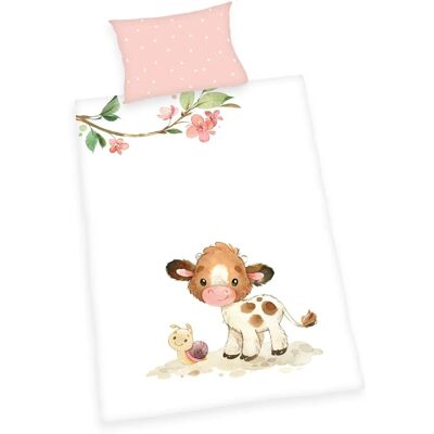 Ensemble de literie bébé Herding - Coton coloré, 100x135cm & 40x60cm - Type bébé Ensemble de literie bébé Herding - Coton coloré, 100x135cm & 40x60cm - Type bébé