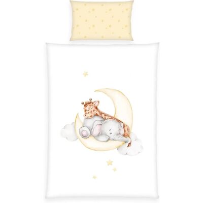 BABY BEST Drap hypoallergénique Little Bear en flanelle réversible BABY BEST Drap hypoallergénique Little Bear en flanelle réversible