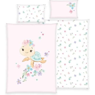 BabyBest Baby Bedding Set - Reversible Cotton Turtle - 2 pcs BabyBest Baby Bedding Set - Reversible Cotton Turtle - 2 pcs