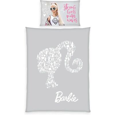 Barbie Bedding Set - Breathable Cotton - 160x210 cm Barbie Bedding Set - Breathable Cotton - 160x210 cm