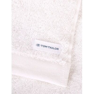 Tom Tailor Weiß Baumwollhandtuch - Handtuch Tom Tailor Weiß Baumwollhandtuch - Handtuch