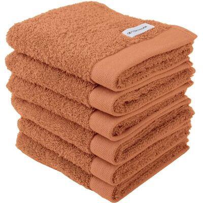 TOM TAILOR HOME Guest Towel - 6 pcs, 30x50cm, Red - Guest Towel TOM TAILOR HOME Guest Towel - 6 pcs, 30x50cm, Red - Guest Towel