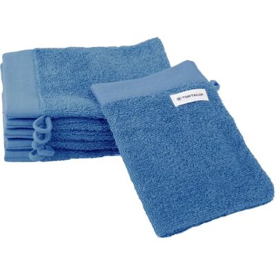 TOM TAILOR HOME - COLOR BATH - Cool Blau - Waschhandschuh TOM TAILOR HOME - COLOR BATH - Cool Blau - Waschhandschuh