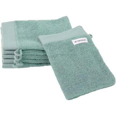 TOM TAILOR HOME - COLOR BATH - Frisches Salbeigrün - Waschlappen TOM TAILOR HOME - COLOR BATH - Frisches Salbeigrün - Waschlappen