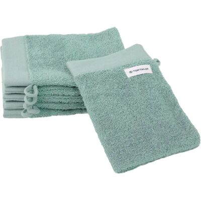 TOM TAILOR HOME - COLOR BATH - Frisches Salbeigrün - Waschlappen TOM TAILOR HOME - COLOR BATH - Frisches Salbeigrün - Waschlappen