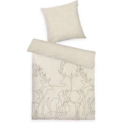 TOM TAILOR HOME Wendebettwäsche Flanell - Rentier TOM TAILOR HOME Wendebettwäsche Flanell - Rentier