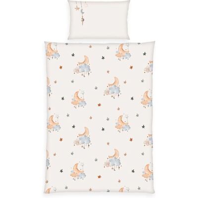 BABY BEST BabyBest Mond und Sterne Bunt Flanell Baby Bettwäsche - Baby Bettwäsche BABY BEST BabyBest Mond und Sterne Bunt Flanell Baby Bettwäsche - Baby Bettwäsche