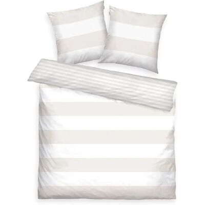 TOM TAILOR Siena Beige Omkeerbare Beddengoed Set TOM TAILOR Siena Beige Omkeerbare Beddengoed Set