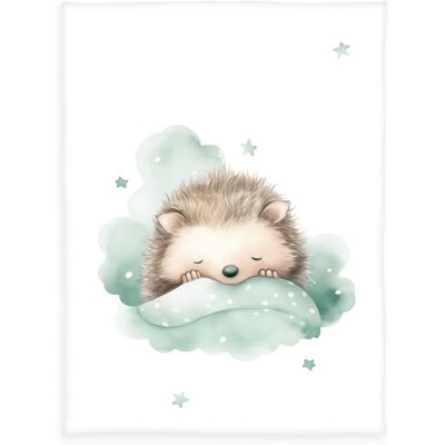 Herding Kleiner Igel Microfaser-Decke - Tagesdecke Herding Kleiner Igel Microfaser-Decke - Tagesdecke