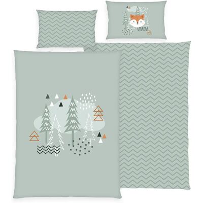 Herding Nordic Forest Baby Bettwäsche 2-tlg Herding Nordic Forest Baby Bettwäsche 2-tlg