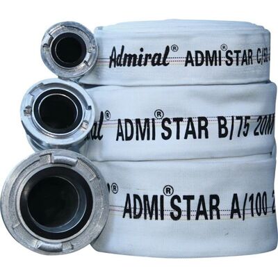 Admiral - Tubo Industriale - Storz D, 25mm, 20m, Bianco - Tubo Industriale Admiral - Tubo Industriale - Storz D, 25mm, 20m, Bianco - Tubo Industriale