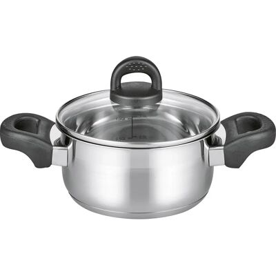 ELO Turmalin Edelstahl Bratentopf & Pfanne - 20cm ELO Turmalin Edelstahl Bratentopf & Pfanne - 20cm