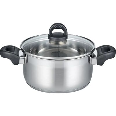 ELO - BASIC Poêle en acier inoxydable Turmalin - Fleischtopf ELO - BASIC Poêle en acier inoxydable Turmalin - Fleischtopf