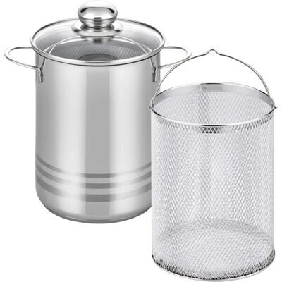 Elo Nerezová Konvice na Chřest - 4L - Vhodná pro Všechny Zdroje Tepla Elo Nerezová Konvice na Chřest - 4L - Vhodná pro Všechny Zdroje Tepla