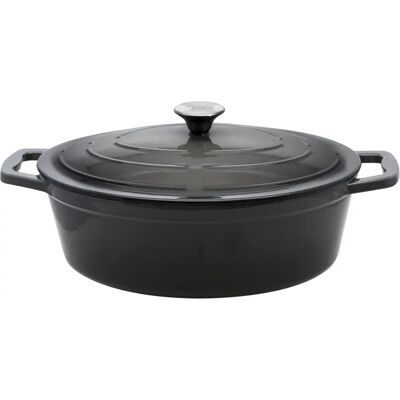 Elo Cast Iron Enameled Dutch Oven - 33cm, 5L - Cookware Elo Cast Iron Enameled Dutch Oven - 33cm, 5L - Cookware