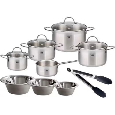 ELO Top Collection Edelstahls Topfset - Induktion ELO Top Collection Edelstahls Topfset - Induktion