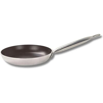 Elo Ceramic Non-PFAS Frying Pan - 24cm - Inox Elo Ceramic Non-PFAS Frying Pan - 24cm - Inox