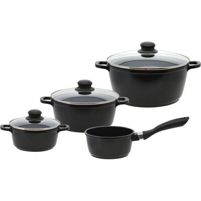 ELO Black Cast 4-teilig Kochgeschirr-Set - Kochgeschirr-Set ELO Black Cast 4-teilig Kochgeschirr-Set - Kochgeschirr-Set