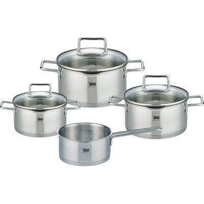 ELO Edelstahl Topf-Set Smart Steam - Kochgeschirr ELO Edelstahl Topf-Set Smart Steam - Kochgeschirr