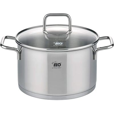 Pentola Citrin in Acciaio Inox per Induzione - Diametro 20cm, Altezza 11,5cm Pentola Citrin in Acciaio Inox per Induzione - Diametro 20cm, Altezza 11,5cm