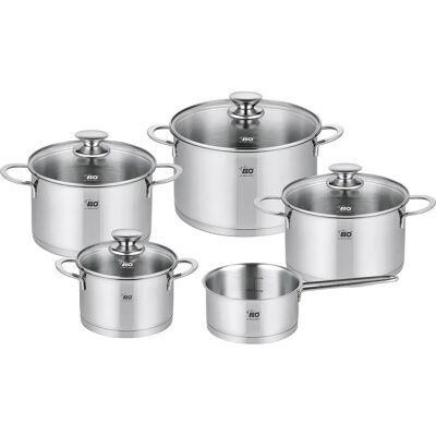 ELO Galant Pfannenset - Edelstahl, 5-teilig ELO Galant Pfannenset - Edelstahl, 5-teilig