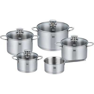 ELO Galant Cookware Set - Induction - Stainless Steel ELO Galant Cookware Set - Induction - Stainless Steel