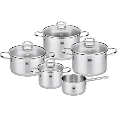 Elo Topfset Jaspis 5-tlg. - Kochgeschirr-Set Elo Topfset Jaspis 5-tlg. - Kochgeschirr-Set