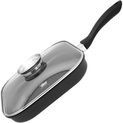 Poêle grill carrée 28 cm aluminium antiadhésif Elo Poêle grill carrée 28 cm aluminium antiadhésif Elo