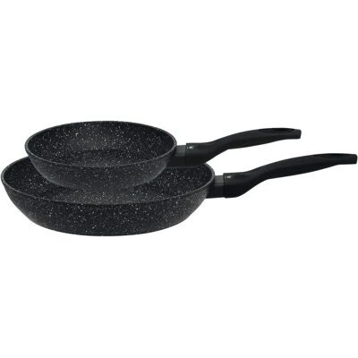 ELO Granit Passion Pfannen-Set - Micro-Waben, Antihaft, 2-teilig ELO Granit Passion Pfannen-Set - Micro-Waben, Antihaft, 2-teilig