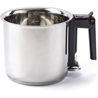 Baumalu 342662 Panela de aço inoxidável - 1,5L, 16cm Baumalu 342662 Panela de aço inoxidável - 1,5L, 16cm