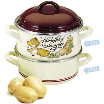 ELO Dampfgarer 99918 - Kartoffeln, Gemüse, 1.8L, Weiß ELO Dampfgarer 99918 - Kartoffeln, Gemüse, 1.8L, Weiß