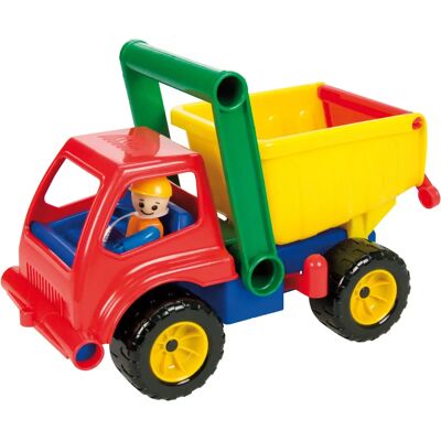 Lena Active Dump truck - Axes en acier, Godet verrouillable, Cabine ouverte Lena Active Dump truck - Axes en acier, Godet verrouillable, Cabine ouverte