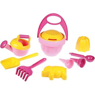Lena Happy Sand Girls I 10 pcs - Ensemble de Jouets de Sable - Publicité Lena Happy Sand Girls I 10 pcs - Ensemble de Jouets de Sable - Publicité
