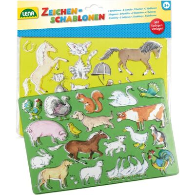 Lena 65767 Kunstschablone - Für Kinder ab 3 Jahren Lena 65767 Kunstschablone - Für Kinder ab 3 Jahren