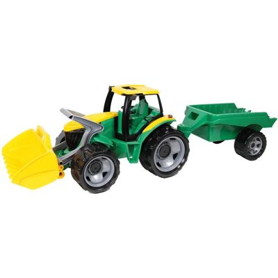 Lena GIGA TRUCKS Tracteur avec pelle et remorque - Tracteur avec pelle et remorque Lena GIGA TRUCKS Tracteur avec pelle et remorque - Tracteur avec pelle et remorque