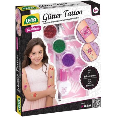 Lena Glitter Tatuering Set - Enkel & Säkert för Barn Lena Glitter Tatuering Set - Enkel & Säkert för Barn