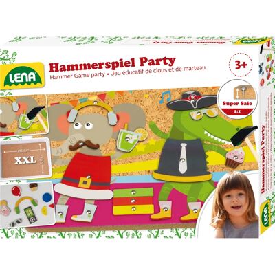 Juguete de habilidades motoras Lena - Juego de construcción en madera Juguete de habilidades motoras Lena - Juego de construcción en madera