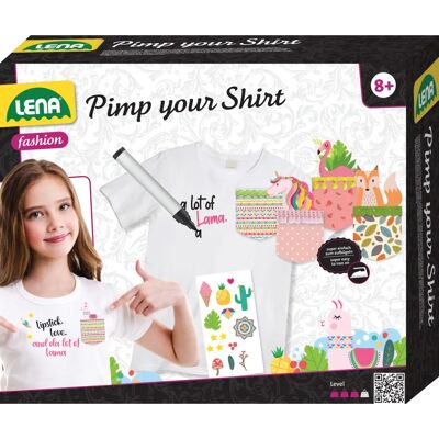 LENA Pimp your Shirt - Kreativt set för tjejer LENA Pimp your Shirt - Kreativt set för tjejer