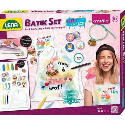 Simm Spielwaren Batik Crazy & Lazy Set - Kreativ Batik-Set für Kinder Simm Spielwaren Batik Crazy & Lazy Set - Kreativ Batik-Set für Kinder