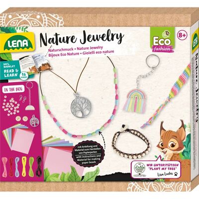 Lena Eco Nature Smycken - Set med 5 tillbehör för barn Lena Eco Nature Smycken - Set med 5 tillbehör för barn